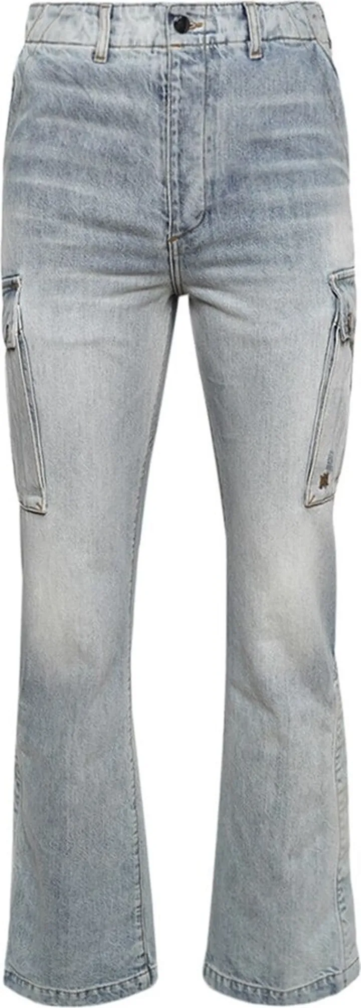 Cargo Flared Jeans