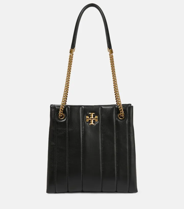 Kira medium quilted leather tote bag
