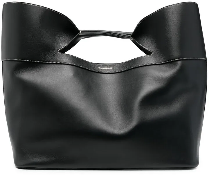 The Bow leather tote bag