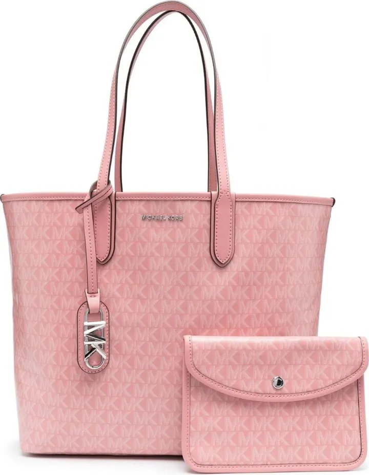 Eliza monogram-jacquard tote bag