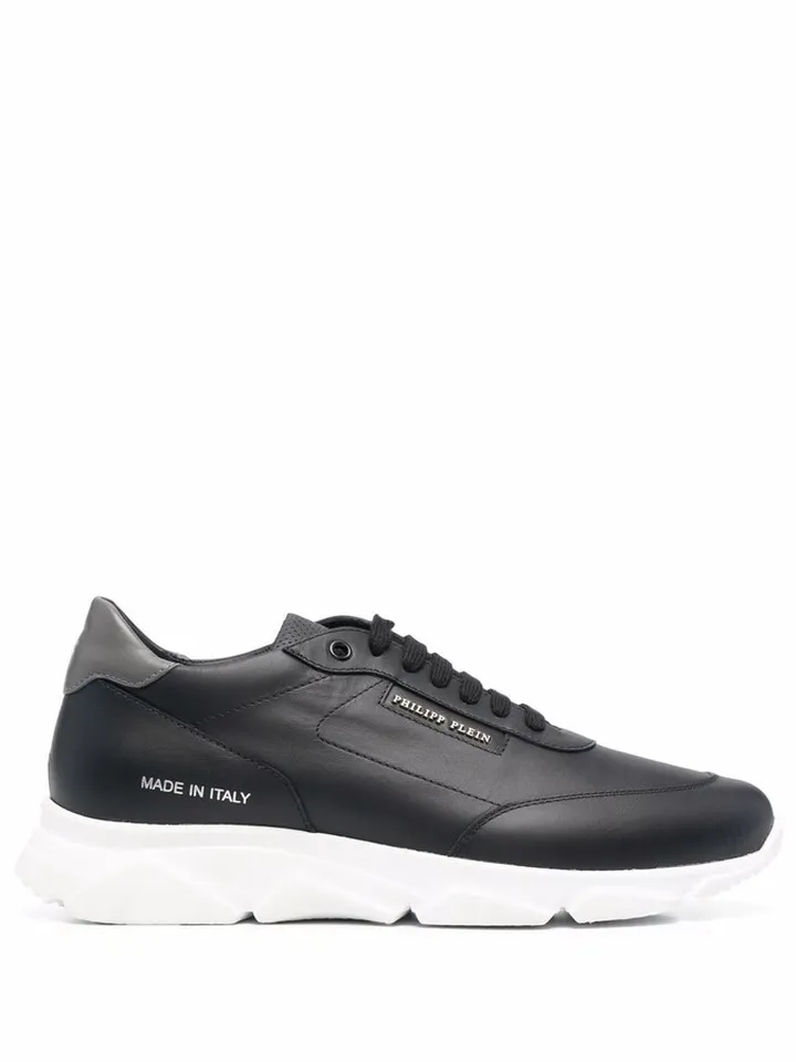 Leather Low-Top Sneakers