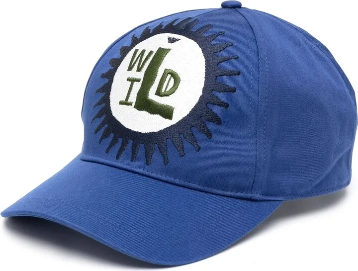Slogan-Embroidered Baseball Hat