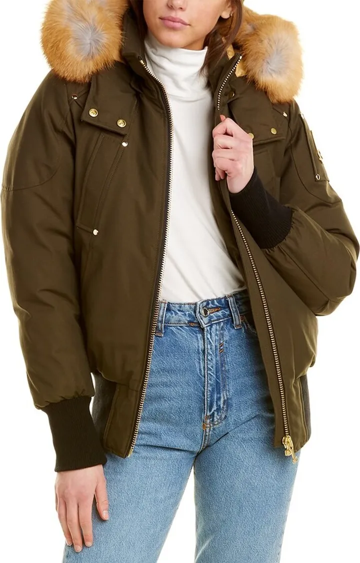 Moose Knuckles Sainte Flavie Bomber Jacket
