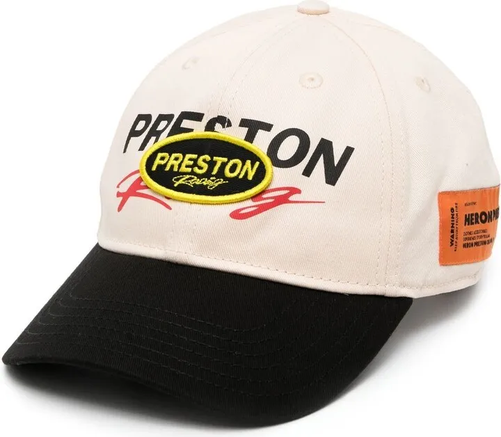 Racing logo-print baseball cap