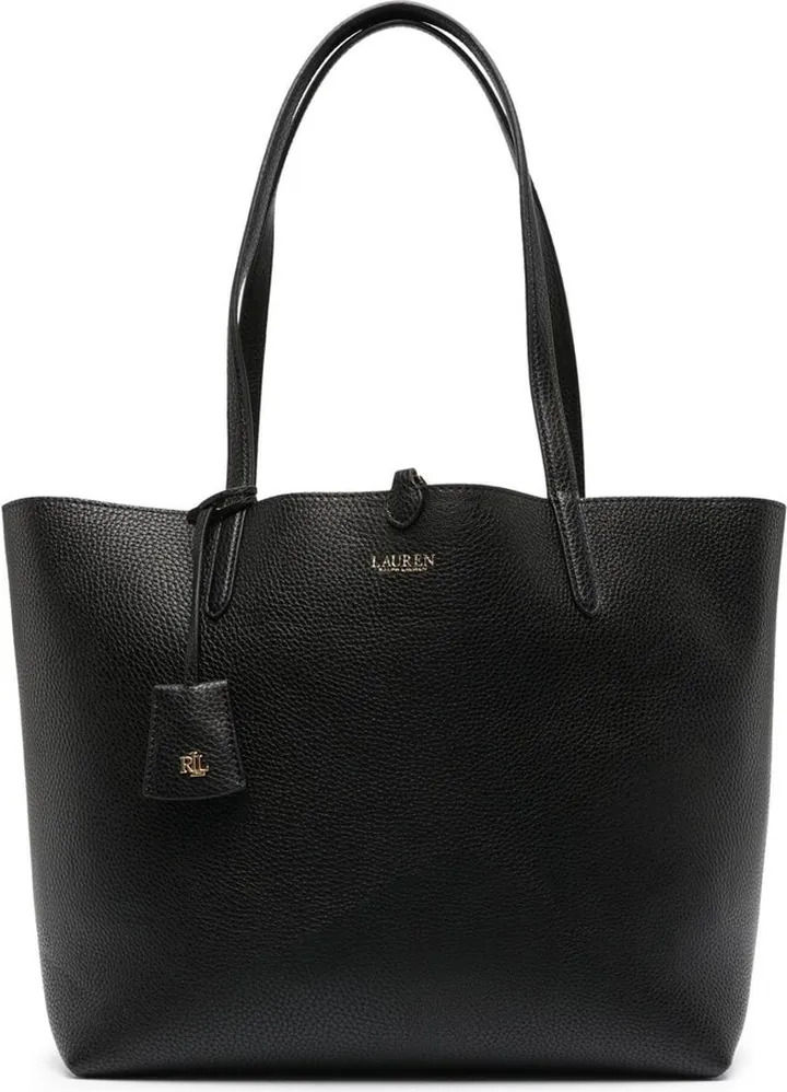 Large Pebbled-Texture Tote Bag