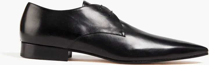 Leather derby shoes