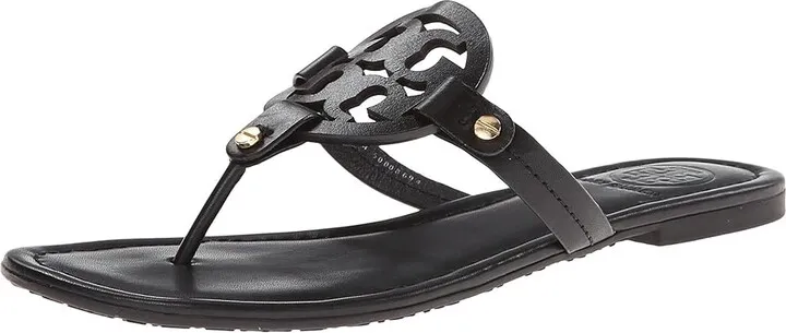 Tory Burch Miller Sandal (Perfect Black) Women's Shoes