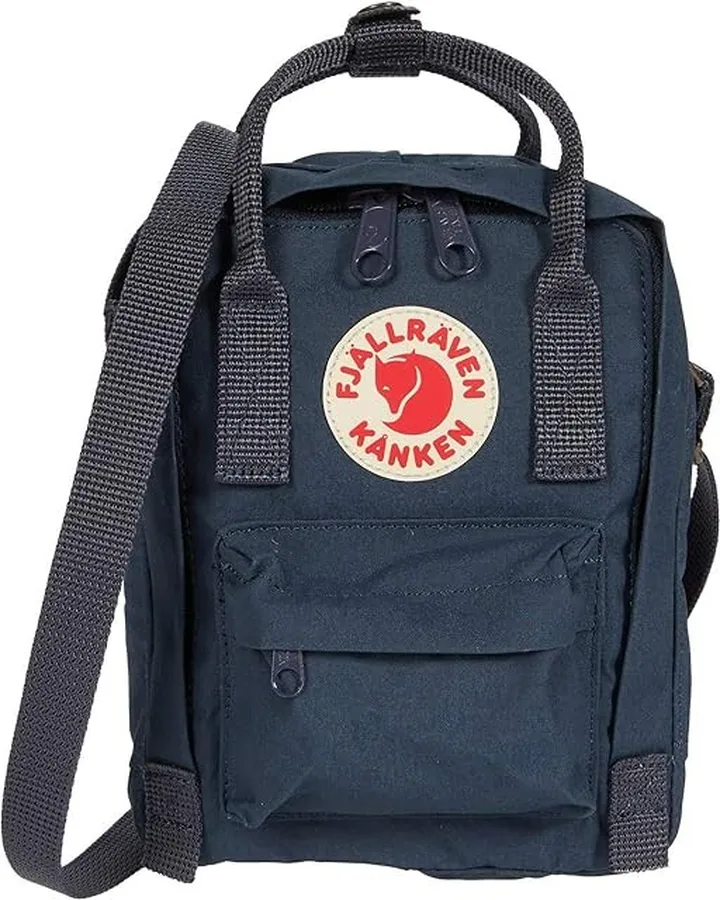 Fjallraven Kanken Sling (Navy) Cross Body Handbags