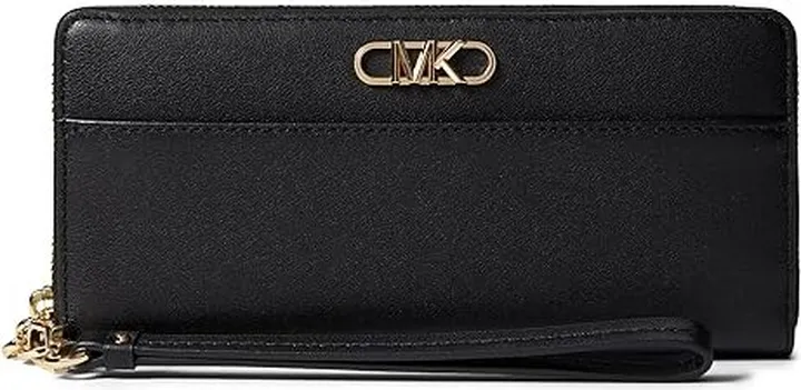 MICHAEL Michael Kors Parker Large Travel Pocket Continental (Black) Bags
