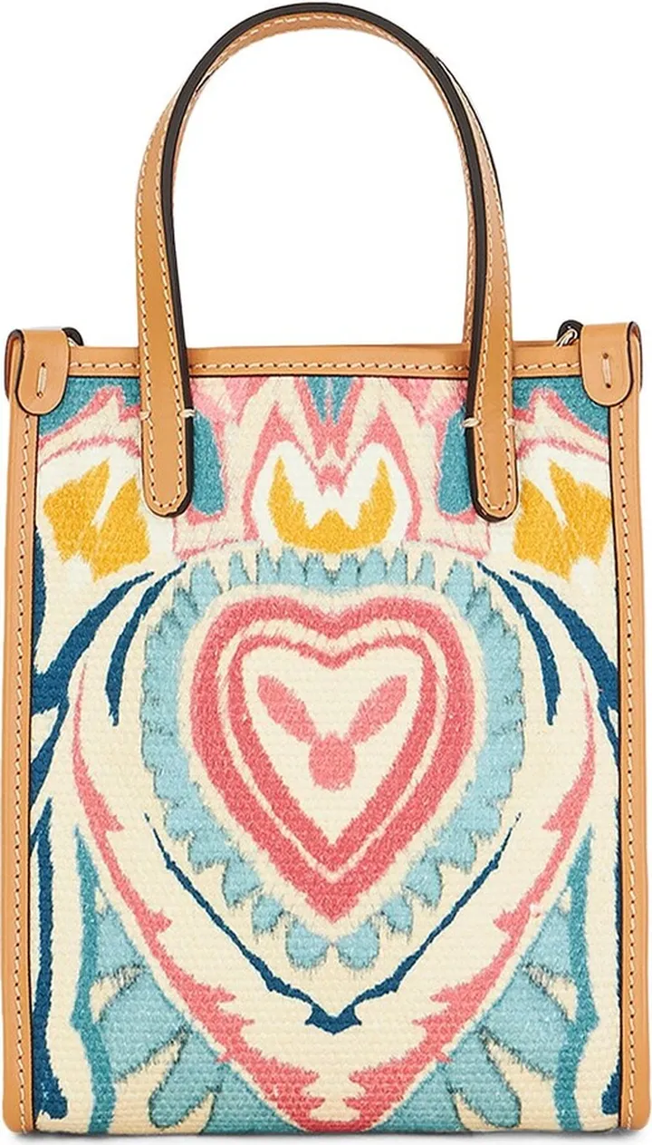 Globetrotter mandala print tote bag
