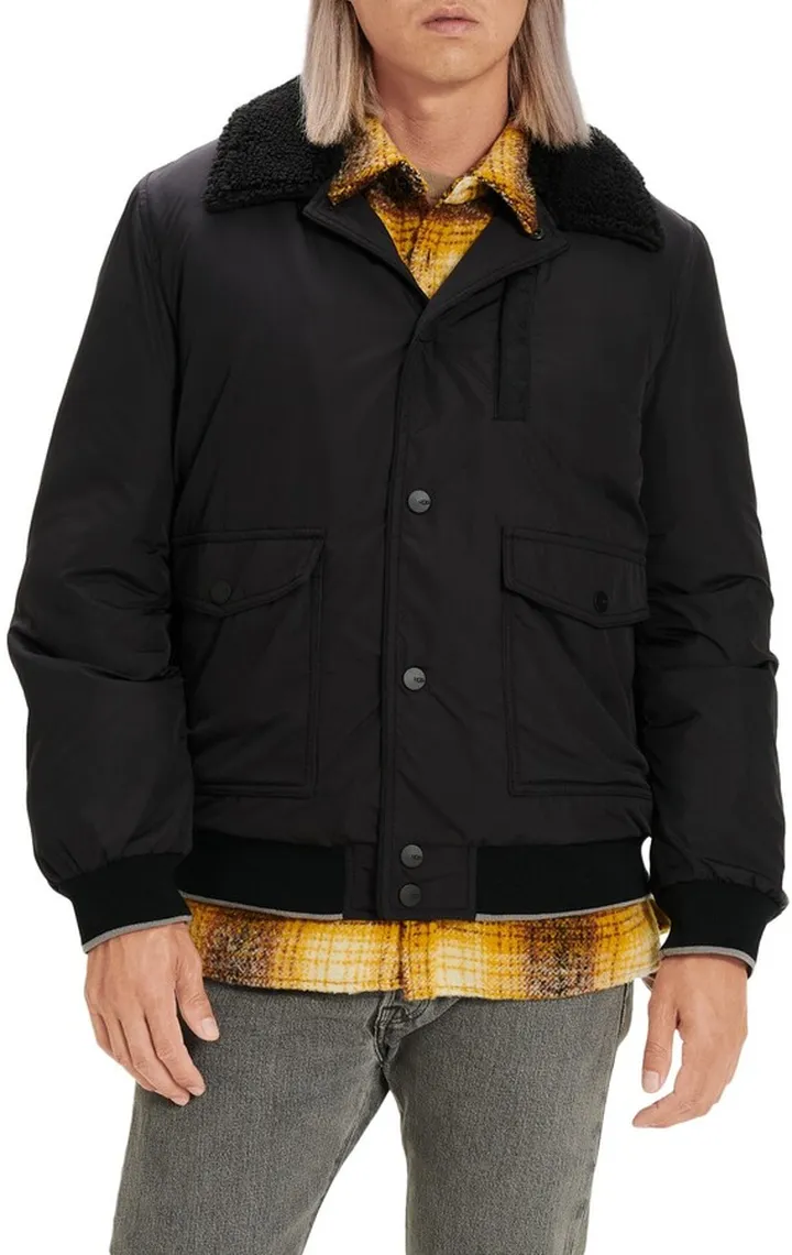 Ethan Water Resistant Down Bomber Jacket