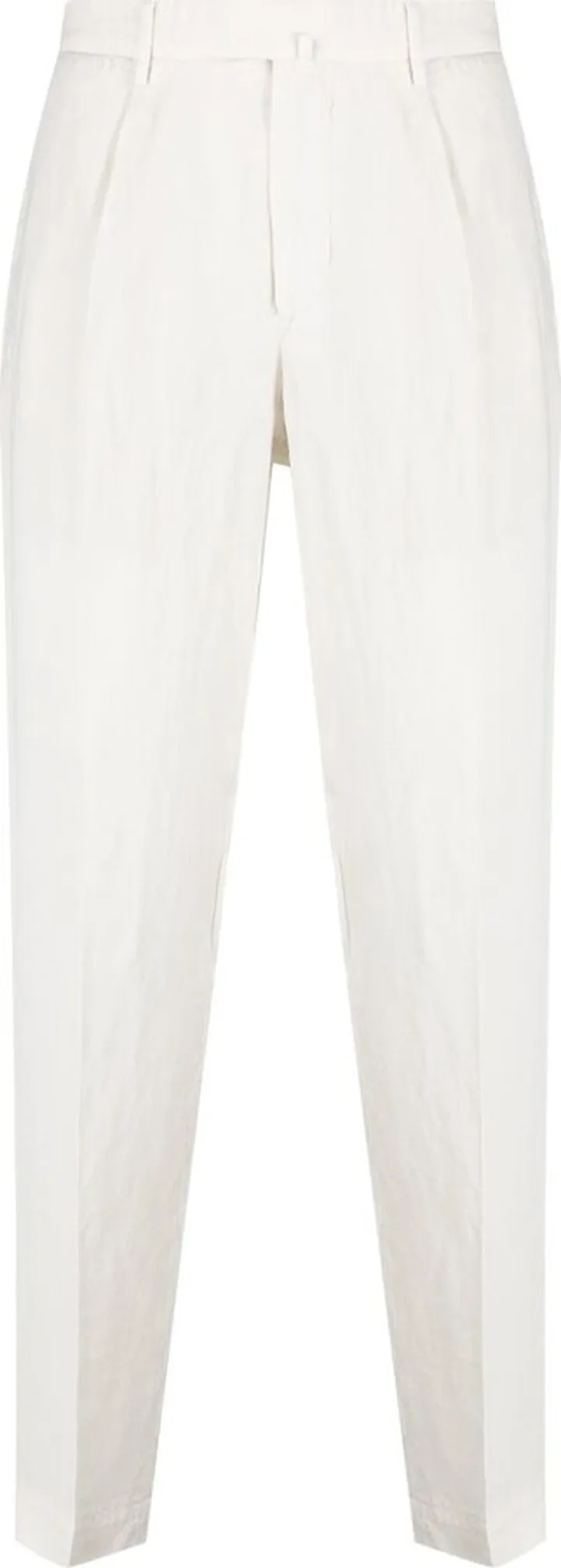 Slim-Cut Tailored Trousers