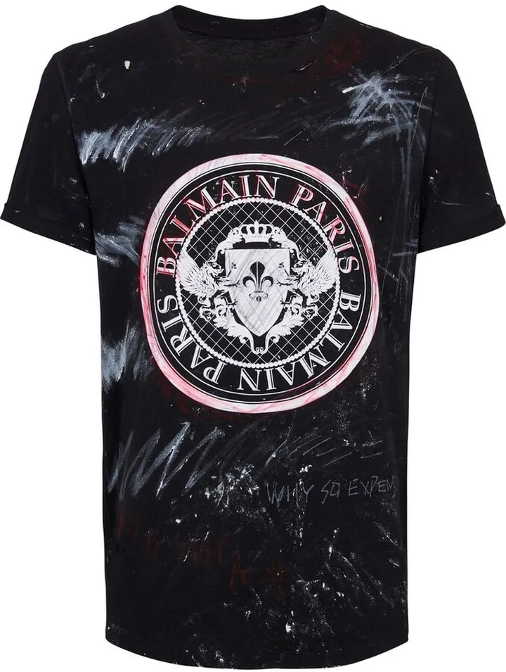 Logo-Print Graphic Jumper