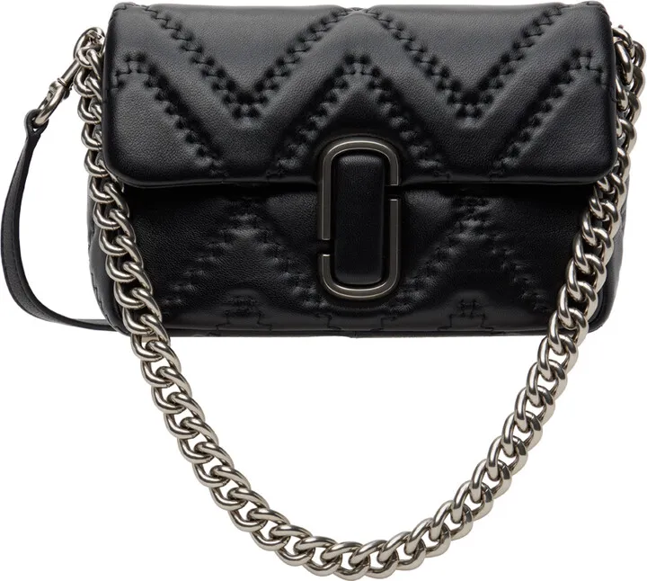 Marc Jacobs Black 'The J Marc' Shoulder Bag