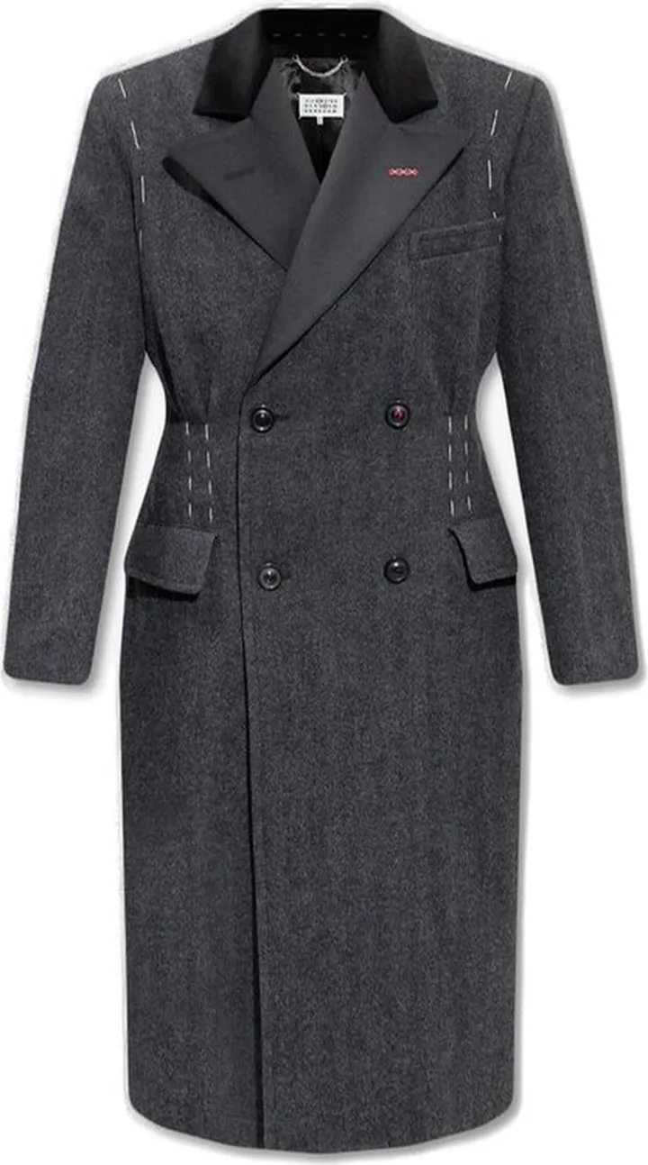 Maison Margiela Double-Breasted Coat