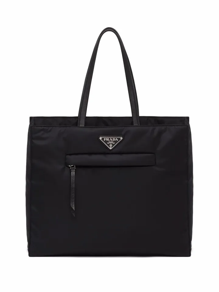 Re-Nylon padded shopping bag