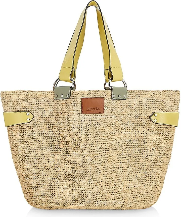 Bahiba Raffia Tote