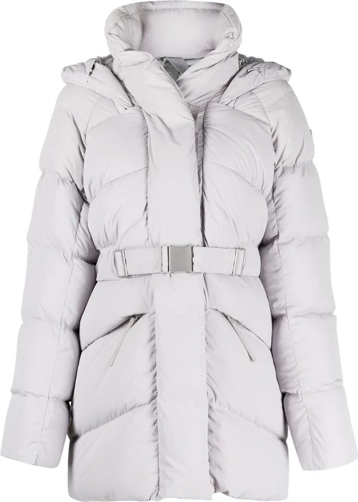 Belted Padded Down Jacket