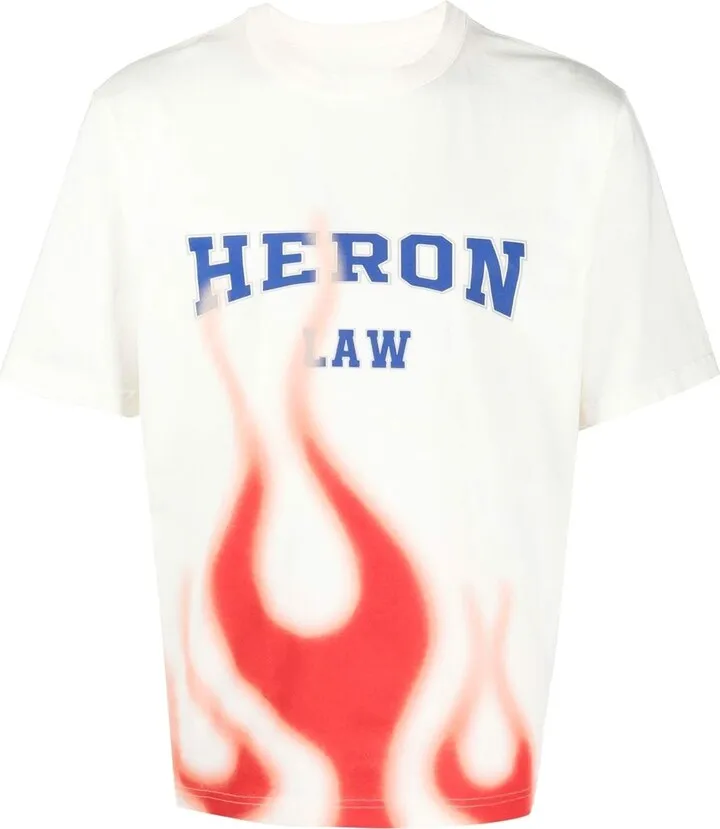 Heron Law Flames Ss Tee