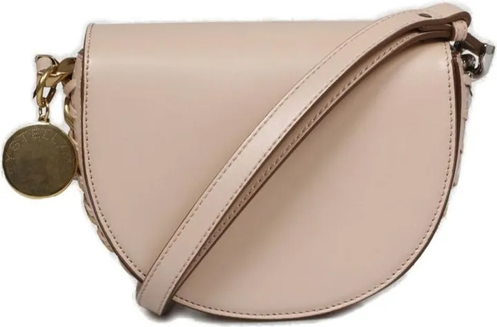 Stella McCartney Logo Plaque Chain Linked Shoulder Bag