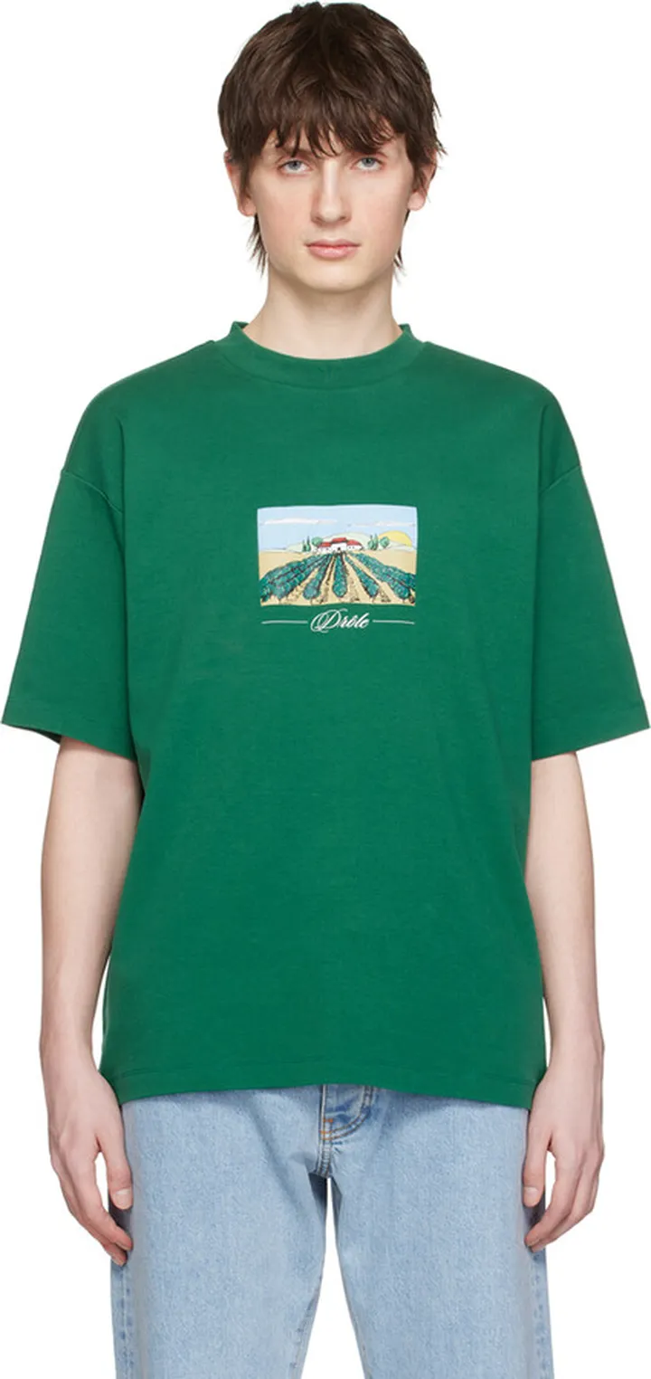 Drôle De Monsieur Green 'Le T-Shirt Vignes' T-Shirt