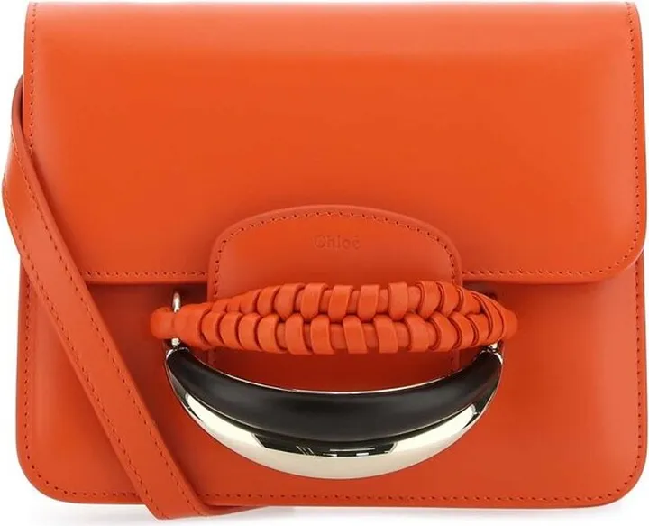 Chloé Kattie Logo Detailed Crossbody Bag