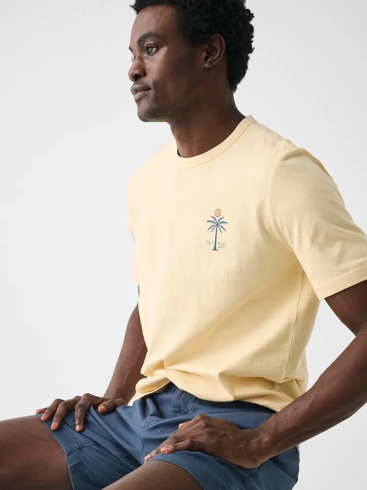 Graphic Sun And Sea Supply Tee