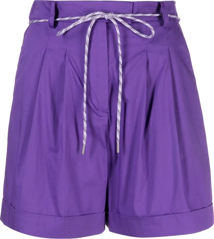 Drawstring-Waist Cotton Shorts