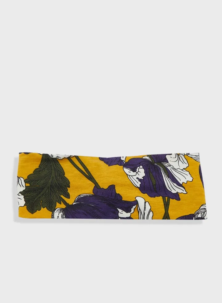 Oversized Floral Headband