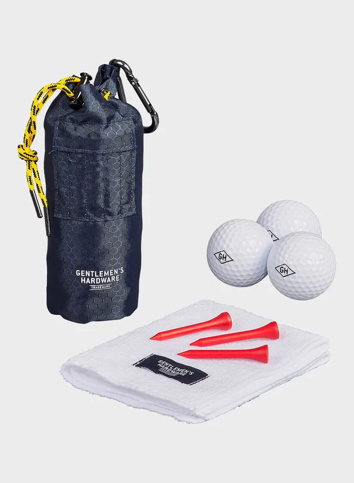 Golfer’s Accessory Set With Bag