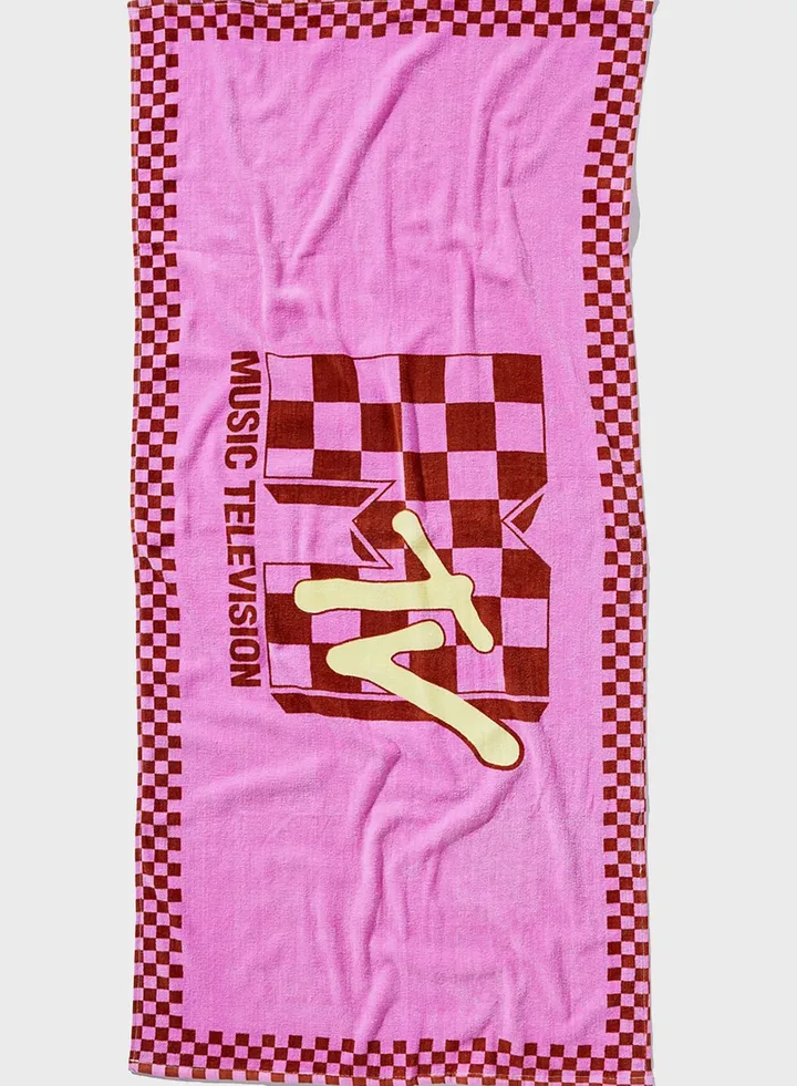 Kids Logo Mtv Towel