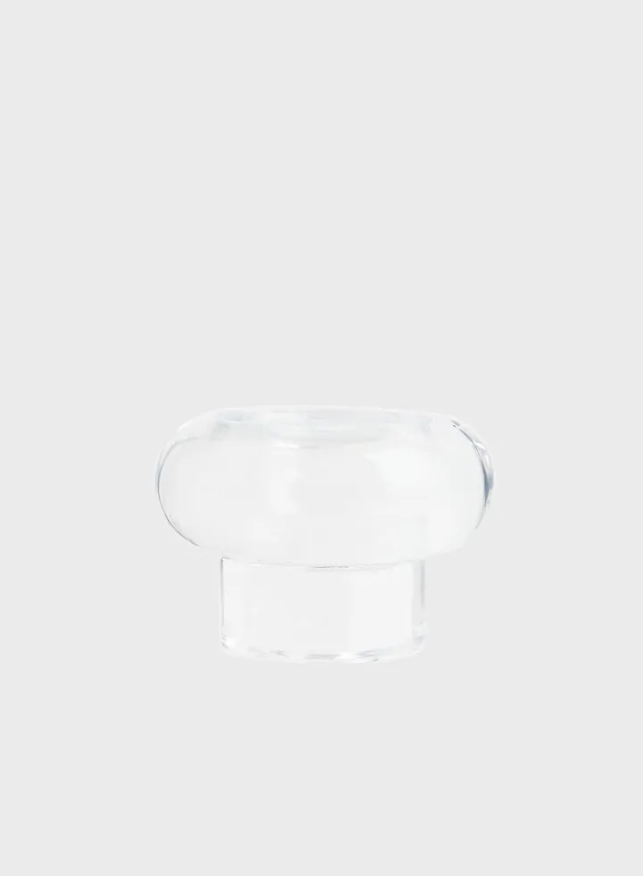 Glass Candle Holder