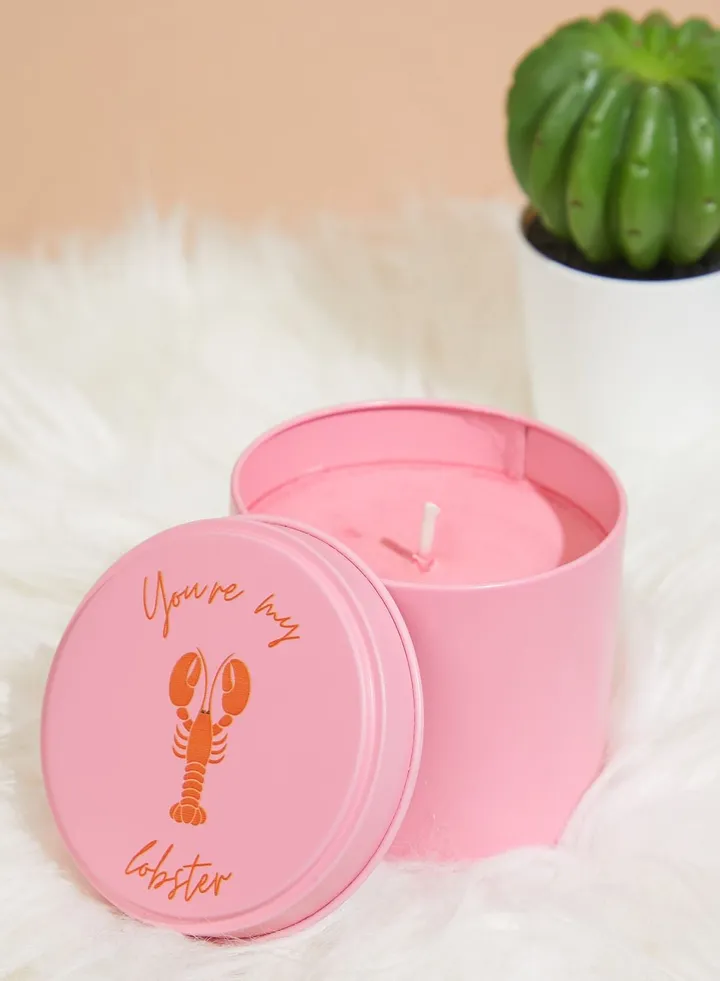 You're My Lobster Tin Candle