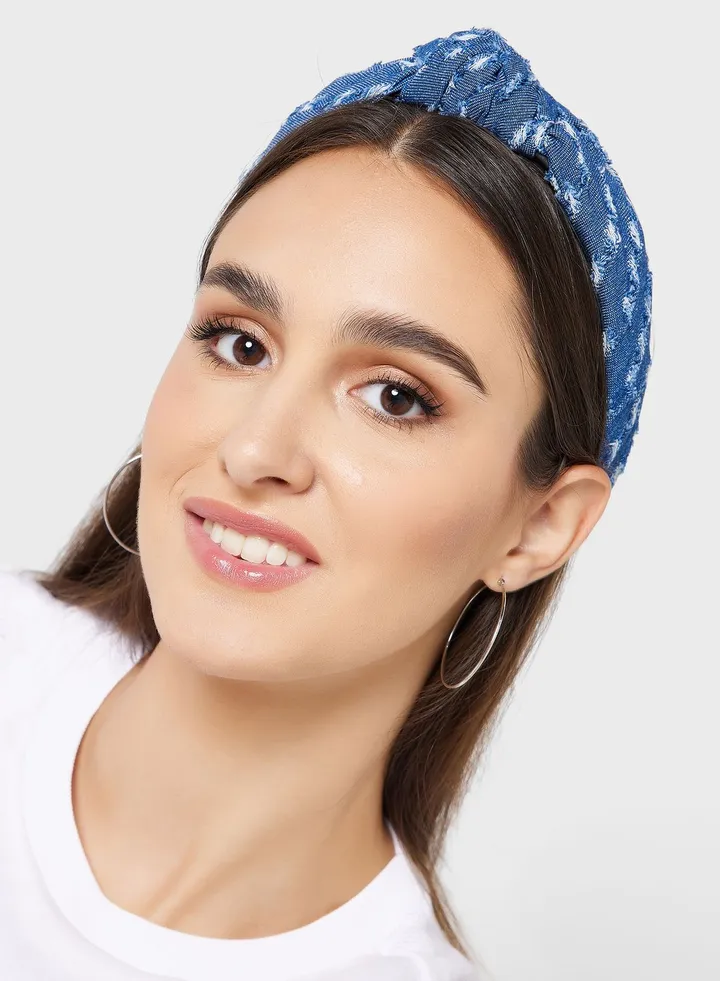 Denim Headband