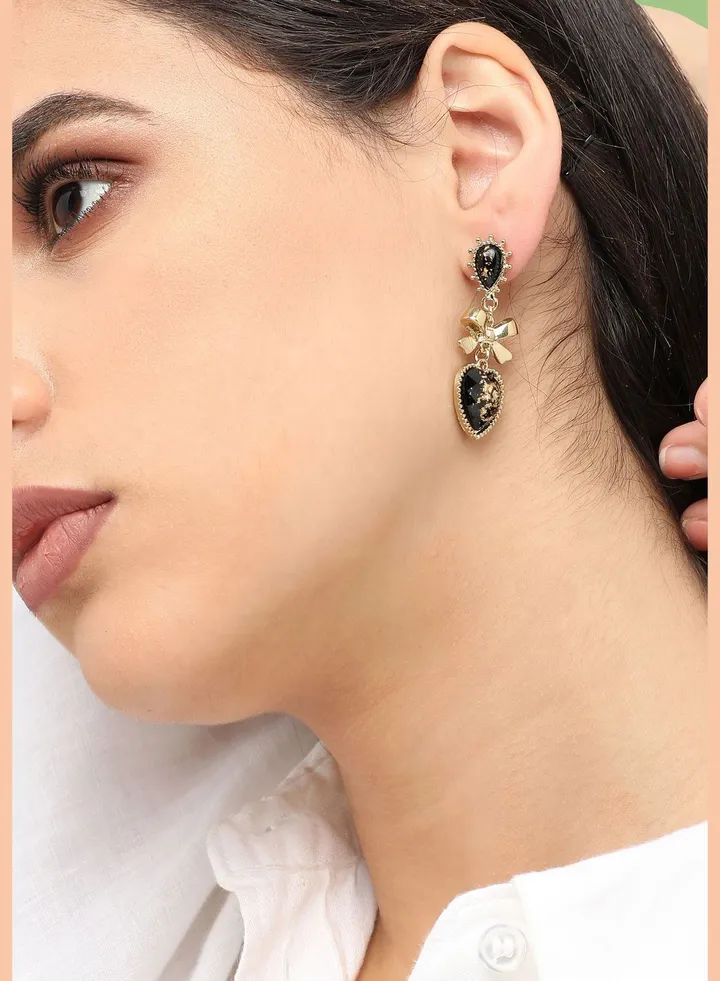 Gold Plated Designer Party Drop Earring For Women