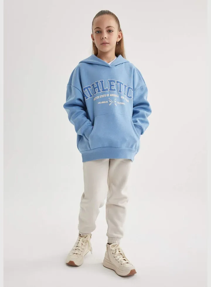 Girl Jogger Fit Knitted Trousers