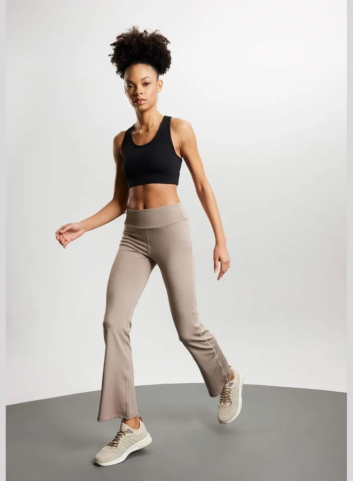 Woman Legging Fit Knitted Trousers