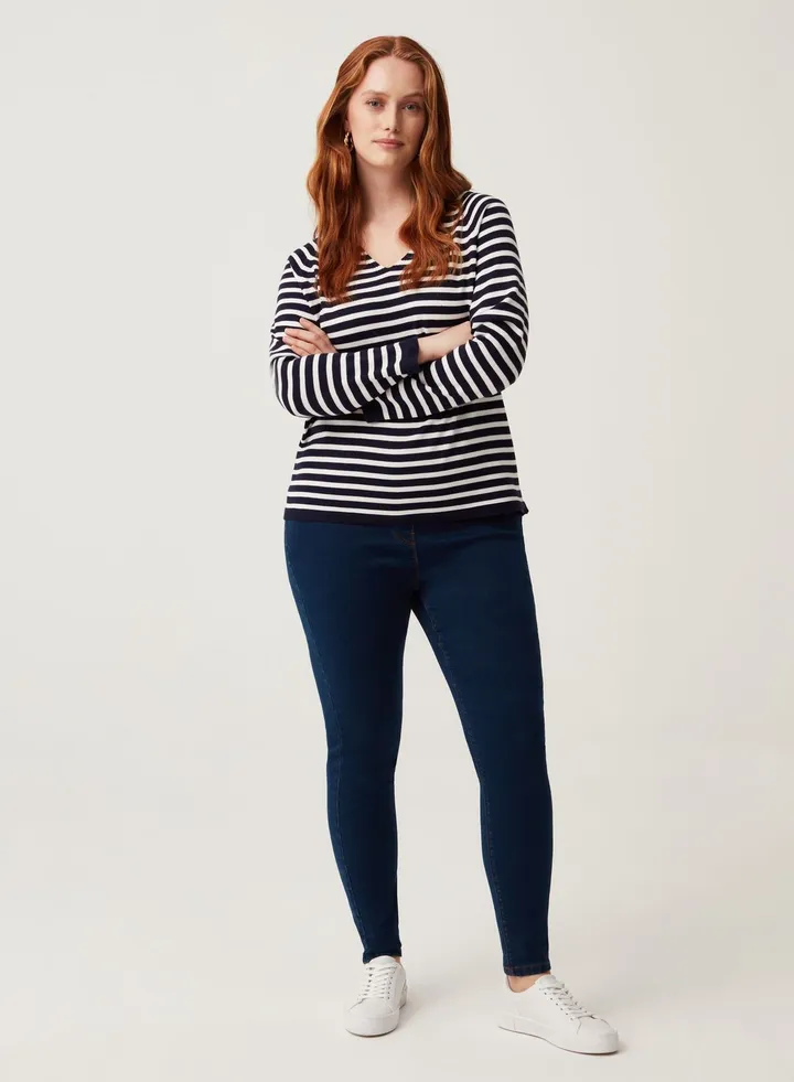 OVS Womens Straight Jeans - Navy