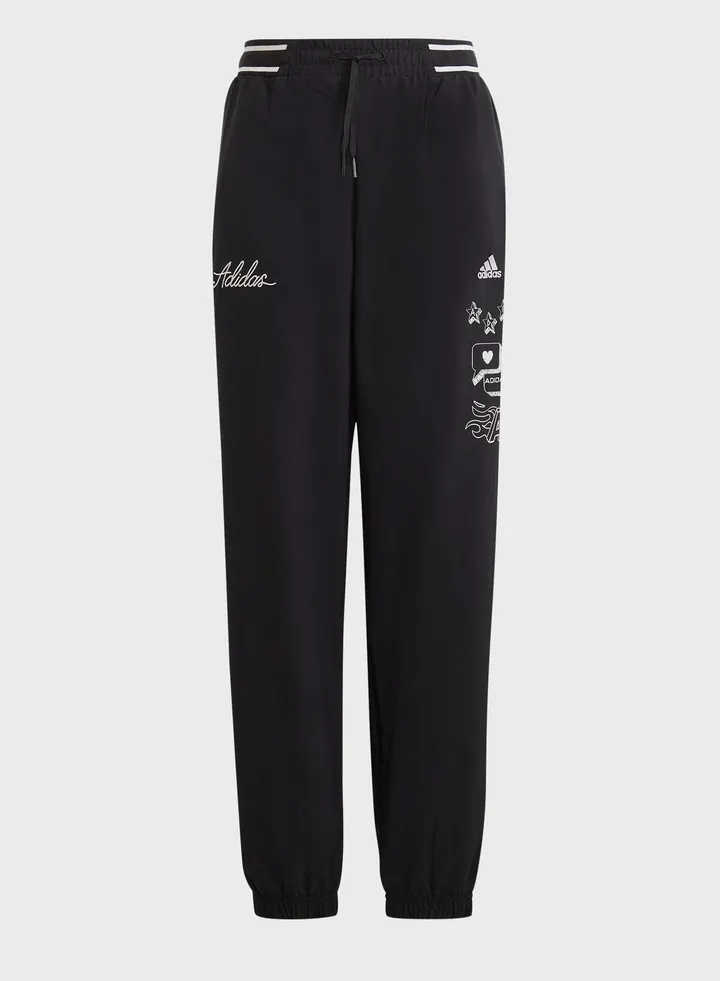 Brand Love Woven Tracksuit Bottoms Kids