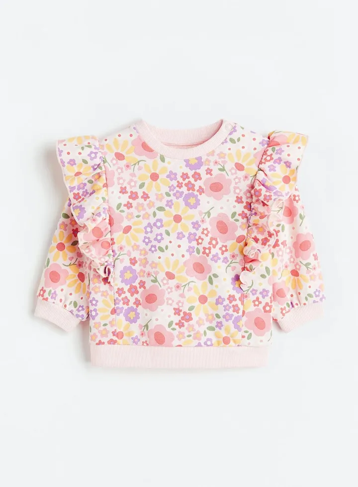 Kids Floral Sweatshirt