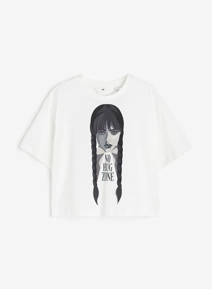 Kids Oversized Printed T-Shirt