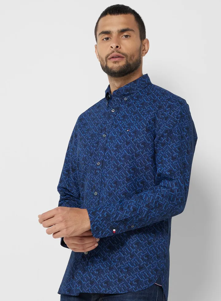 Printed Slim Fit Shirt