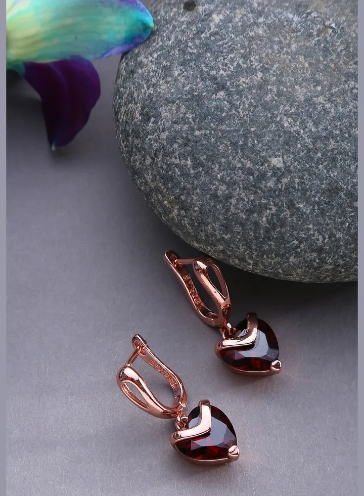 Heart Shaped Designer Earrings