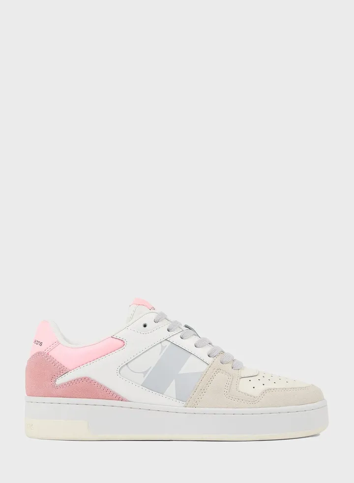 Cupsole Lace Ups Sneakers