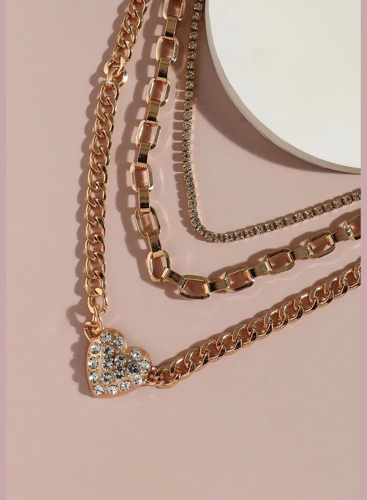 Gold Plated Designer Western Wear Necklace For Women
