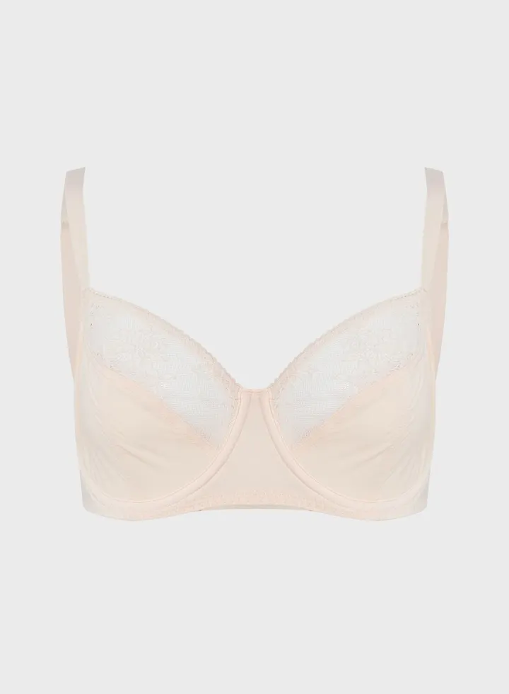 2 Pack Lace Detail Bra