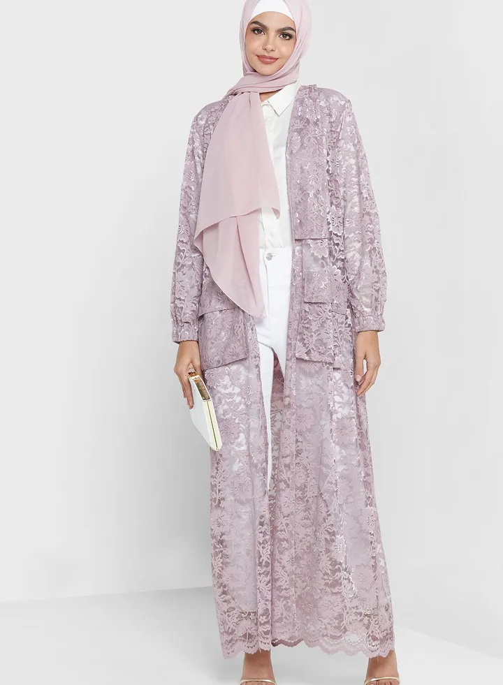 Lace Abaya