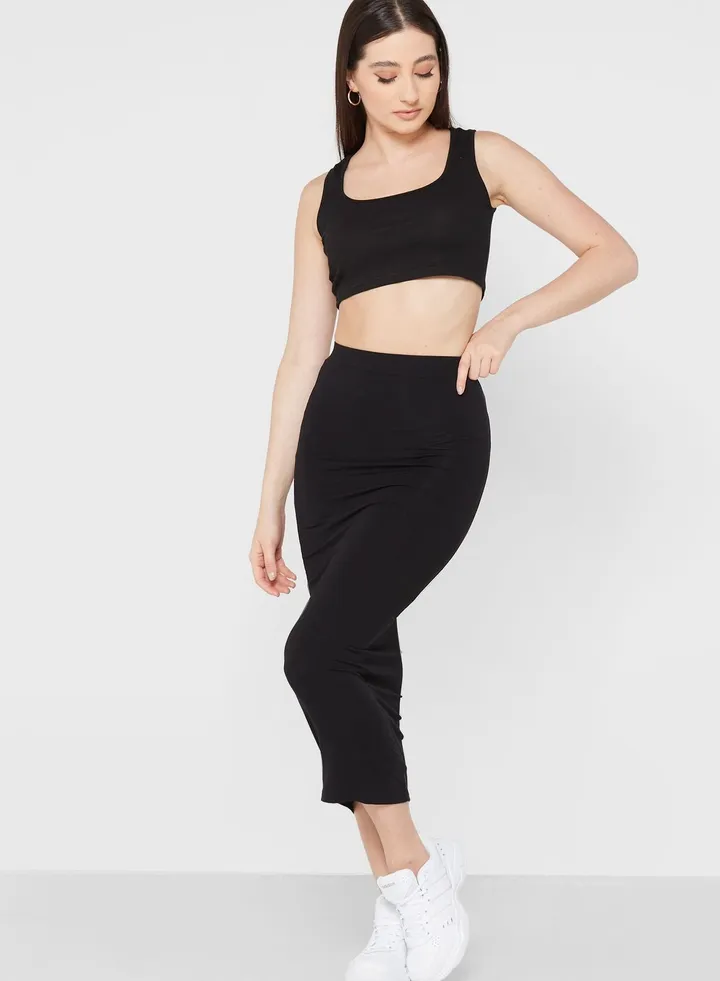 Tube Midi Skirt