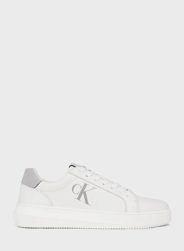 Logo Low Top Lace Up Sneakers
