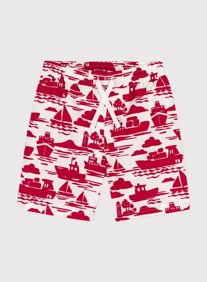 Youth Printed Swimming Shorts